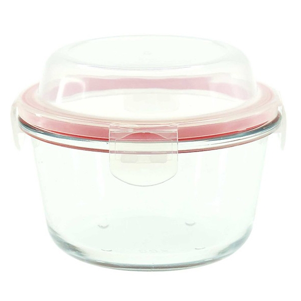 Thố thuỷ tinh nắp khoá cao 0,24l Carlmann