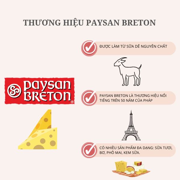 Phô mai dê Paysan Breton 100g