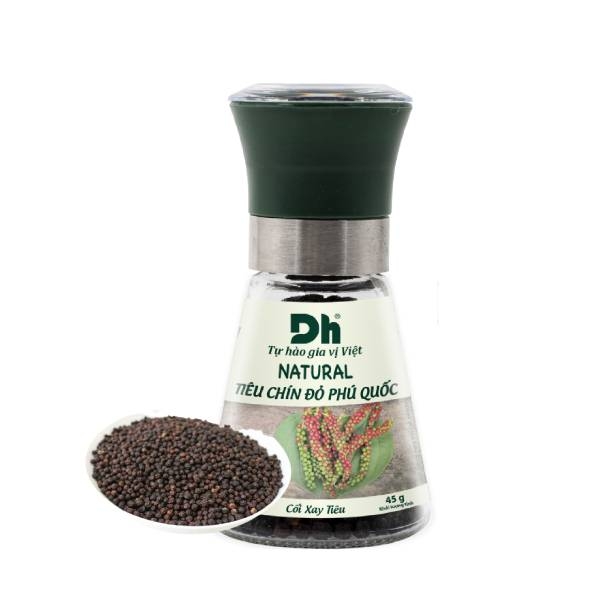 Tiêu chín đỏ Phú Quốc Natural DH Foods 45gr