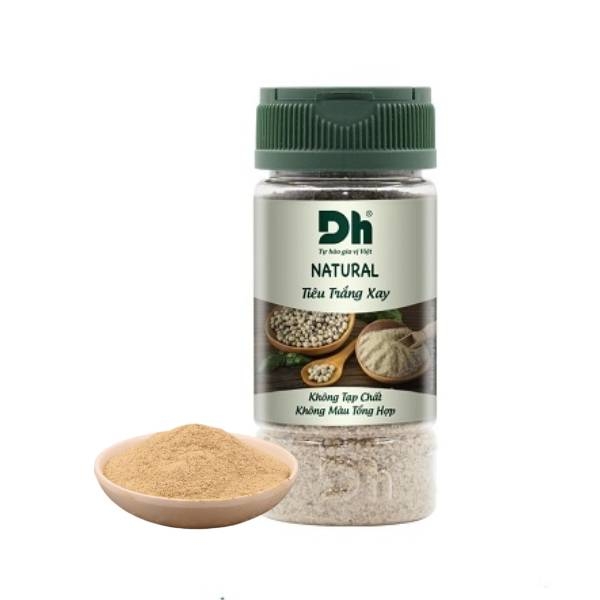 Tiêu trắng xay Natural DH Foods 45gr