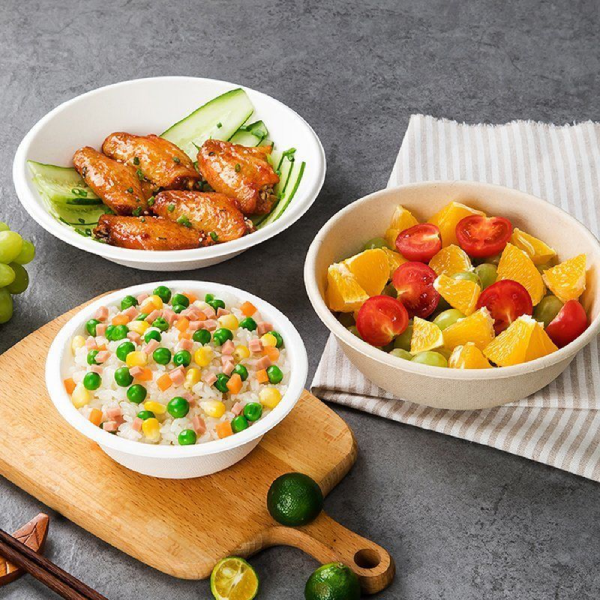 Tô bã mía nắp PP 350ml