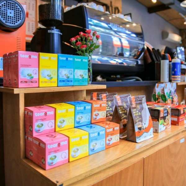 Trà sen túi lọc Tearoma (20 gói x 2g)