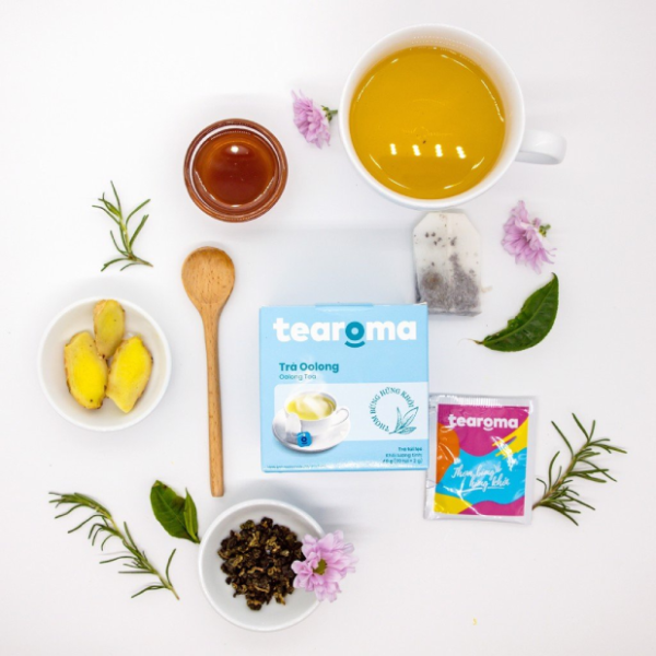 Trà ô long túi lọc Tearoma (20 gói x 2g)