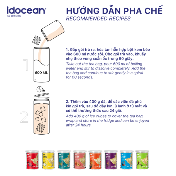 Trà sữa ủ lạnh LÚAVE Thiên đường nhiệt đới