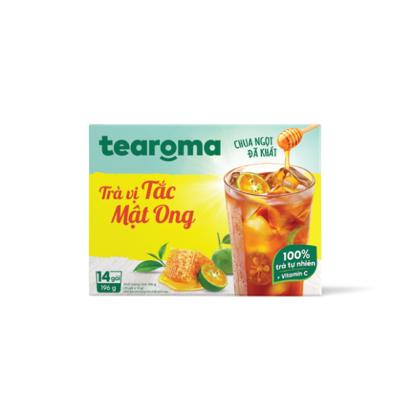 Trà Tắc mật ong Tearoma 196g (14gx14)