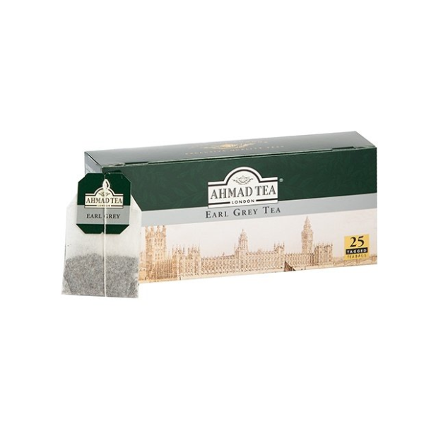 Trà túi lọc Ahmad Earl Grey 50g (25 túix2g)