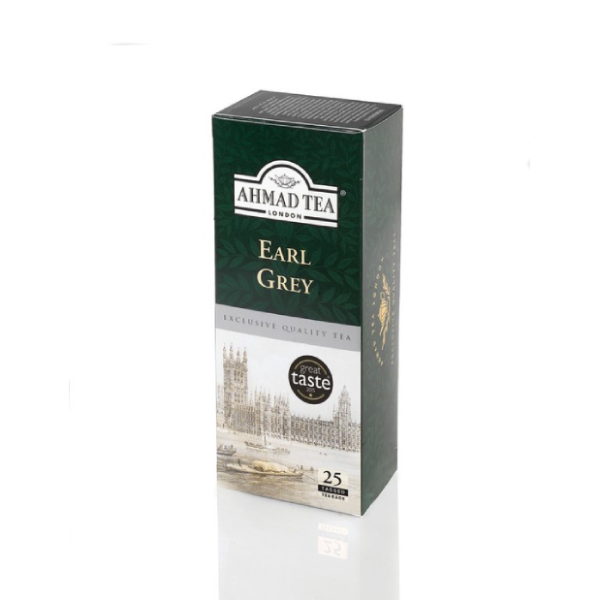 Trà túi lọc Ahmad Earl Grey 50g (25 túix2g)