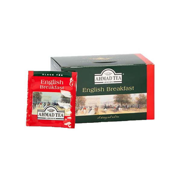 Trà túi lọc English Breakfast  Ahmad  40g (20 túi x2g)
