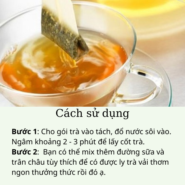 Trà vải túi lọc Phúc Long (2g x 25 túi)