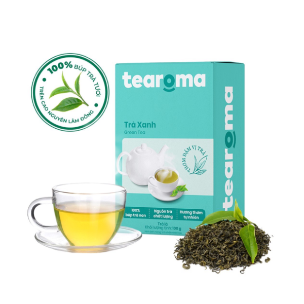 Trà xanh Tearoma 100g