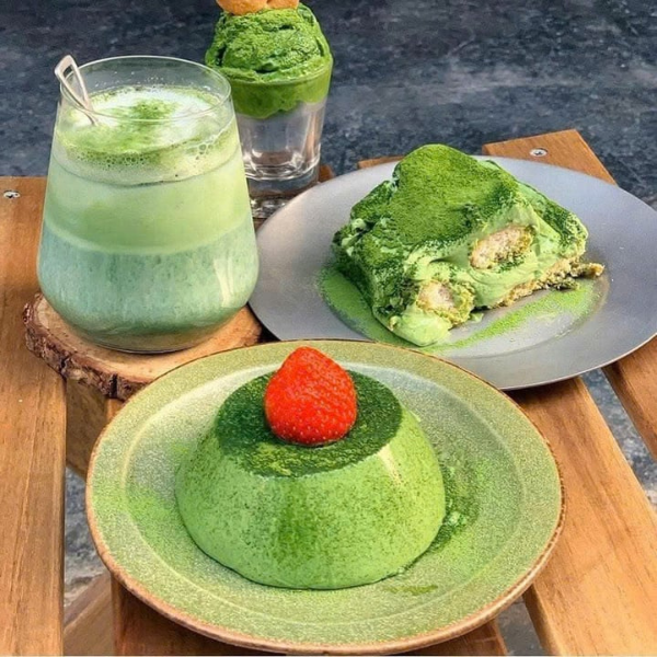 Bột Matcha Đài Loan mũ đỏ TVF 500g