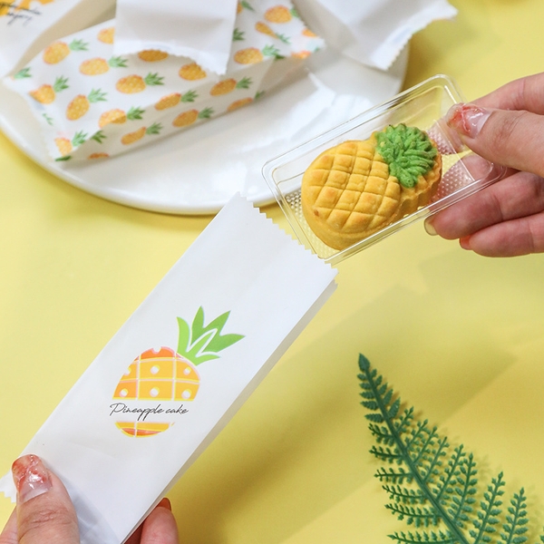 Túi đựng bánh dứa Pineapple cake enjoy (100c)