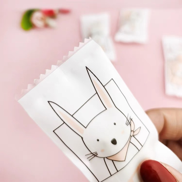 Túi đựng kẹo Nougat Động vật và chữ cái (50c)