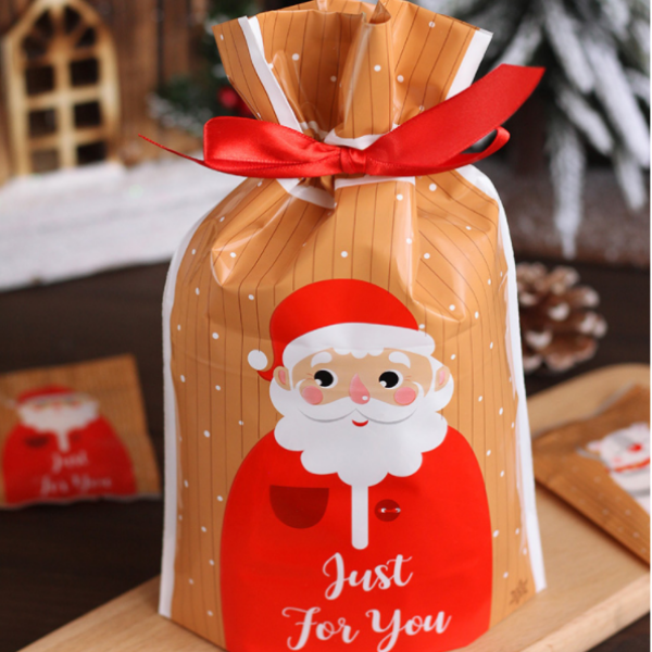 Túi rút nơ ông già noel Just for you (10c)