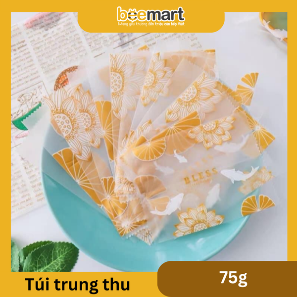 Túi trung thu Sen Ngư đựng bánh 75g (50c)