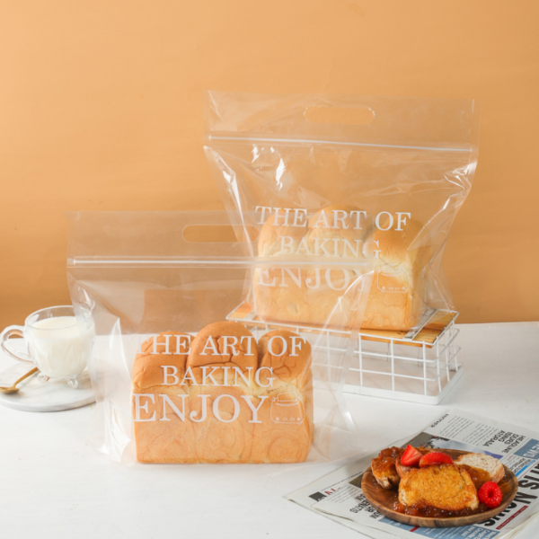 Túi zip đựng bánh mì sandwich trong khổ ngang (10c)