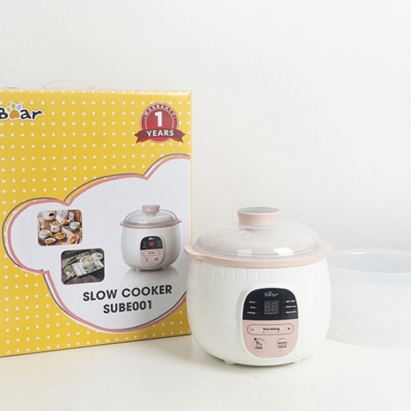 Nồi nấu chậm Bear 0,8L