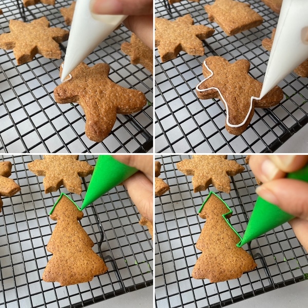 [SNL] Trang trí cookie icing