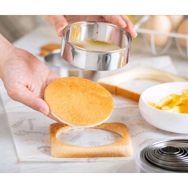 Khuôn Mousse Tròn 8cm x 3 cm