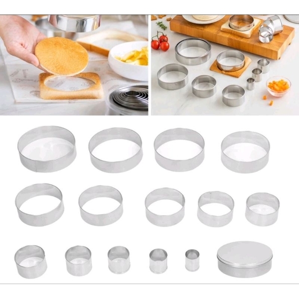 Khuôn Mousse Tròn 5cm x 3 cm