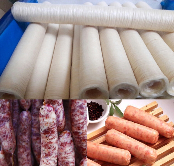 Vỏ xúc xích collagen Viscofan 28mm