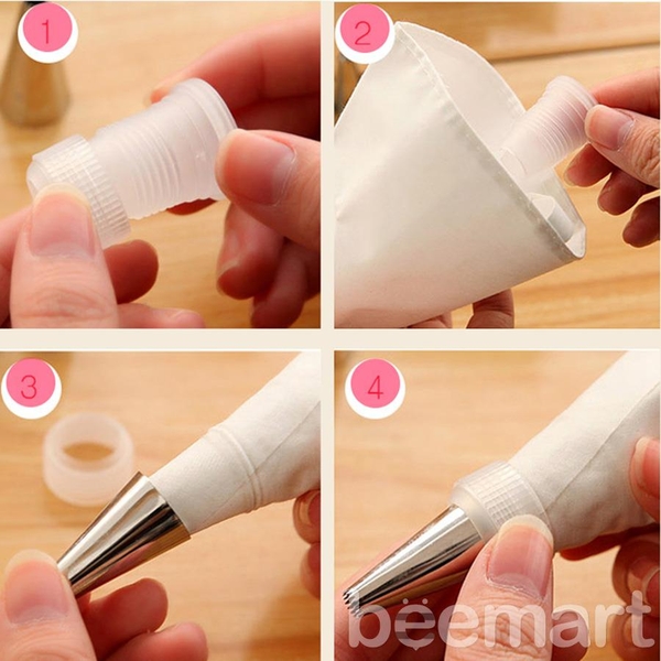 Bộ đui kèm túi bắt kem nhỏ