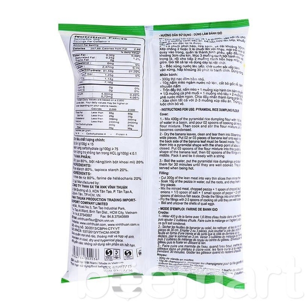 Bột bánh giò Vĩnh Thuận