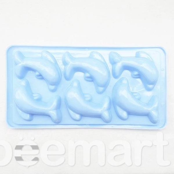 Khay đá 6 viên hình cá heo Vĩnh Trường