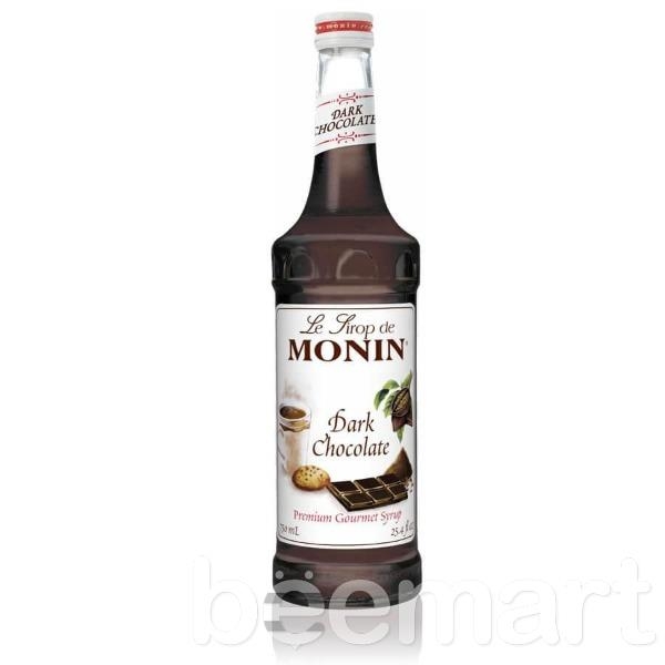 Siro Monin socola đen (Dark chocolate) 700ml