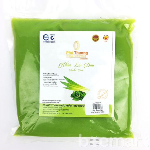 Nhân lá dứa Phú Thương 1kg