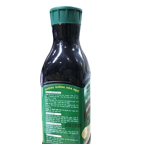 Sinh tố Nho đen nguyên chất Golden Farm 1L