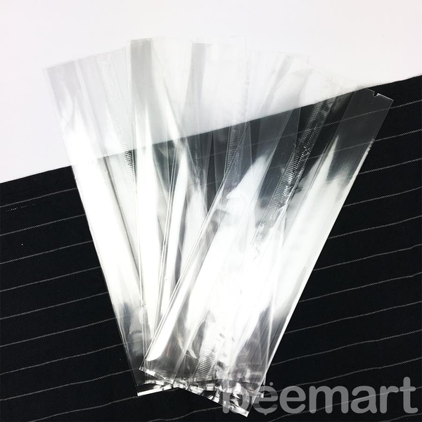 Túi trắng trong dài 8*22*5 cm (10c)