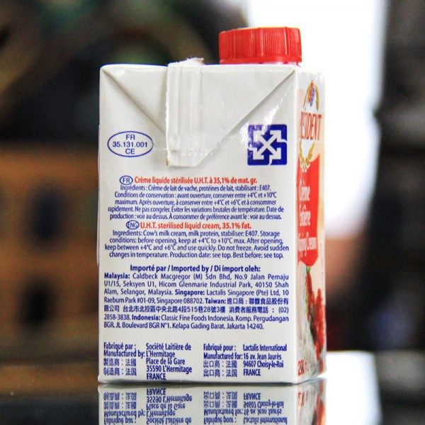 Whipping cream President 35,1% 200ml