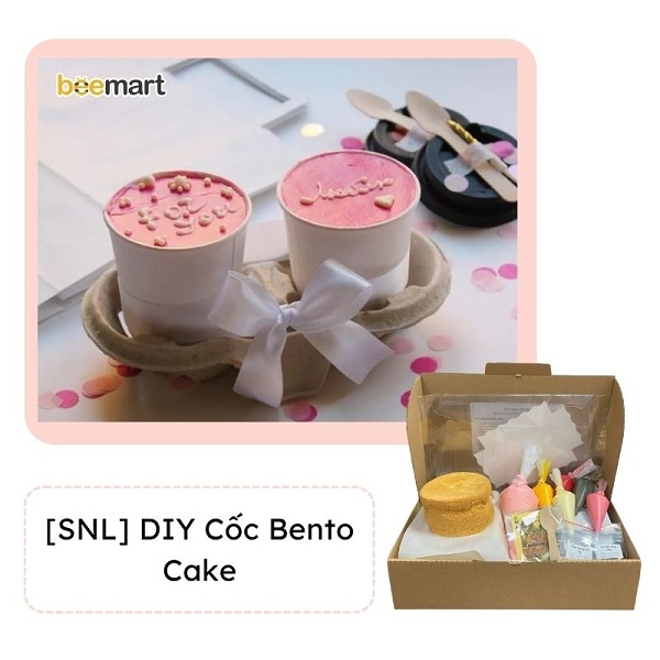 [SNL] DIY cốc Bento Cake