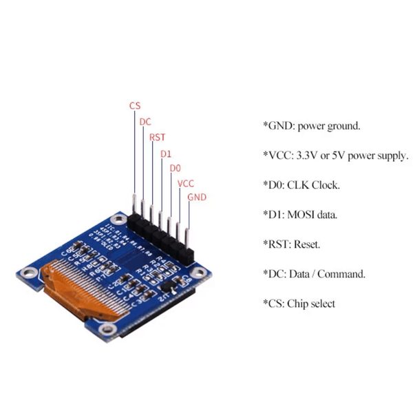 man-hinh-oled-0-96inch-12864-giao-tiep-i2c-spi