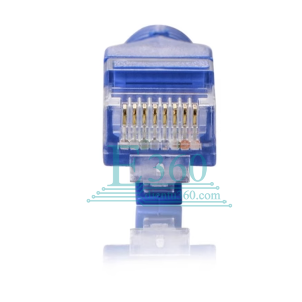 Dây Cáp RJ45 2 Đầu Dài 70CM (Xanh Dương) Điện Tử 360(E360)