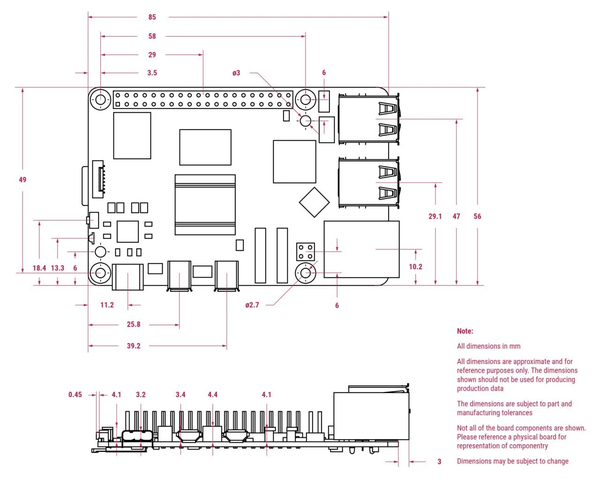 RASPBERRY PI 5 (4GB RAM) Điện Tử 360(E360)