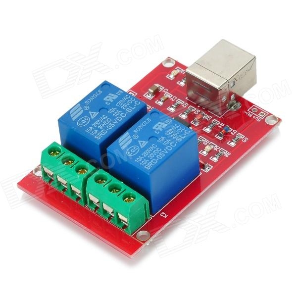 Module Relay 2 Kênh 5V Điều Khiển Qua Cổng USB Điện Tử 360(E360)