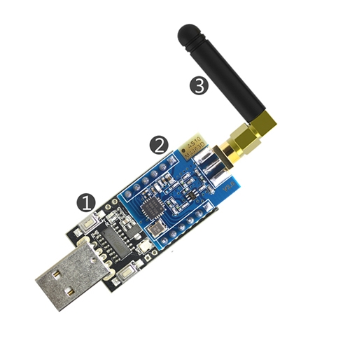 Module RF SI4463 AS10-M4463D-SMA 433Mhz 2000m Điện Tử 360(E360)
