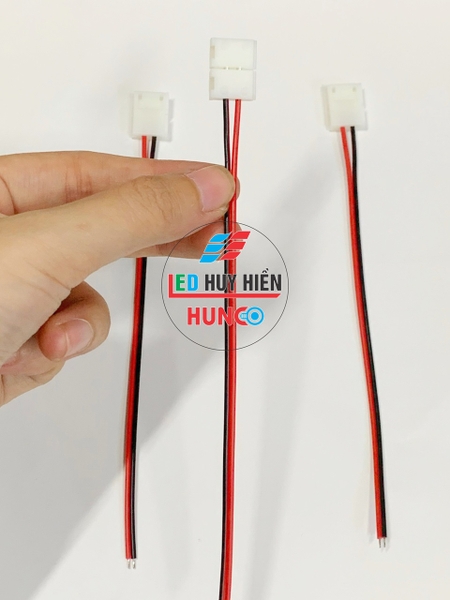 Đầu kẹp dây led dán, led cuộn nội thất trang trí, bản 8mm không cần hàn ...