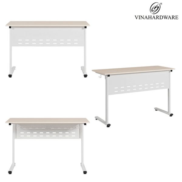 Bàn Giáo Viên, Bàn Học Sinh Xếp Gọn Vinahardware Kèm Yếm Che - Nội Thất Trường Học Thông Minh