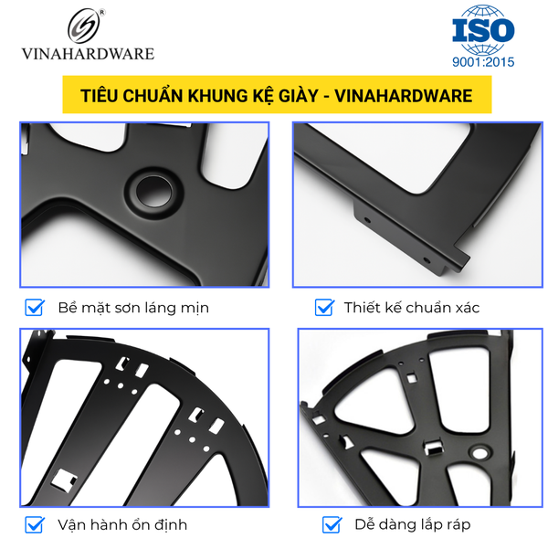 Bản lề tủ giày 3 tầng 1260.1.11561