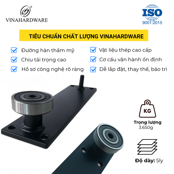 Tay nâng giường âm tủ - Mã 1802.1.13186