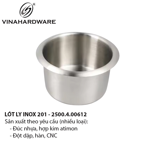 Đế Inox 201 giữ ly sofa