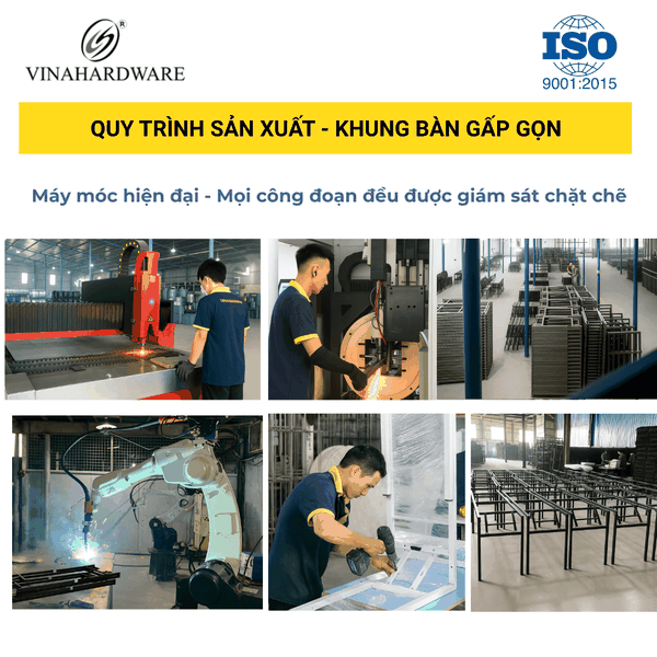 Khung Bàn Gấp Xếp Gọn – Mã 2300.1.11026 | Vinahardware