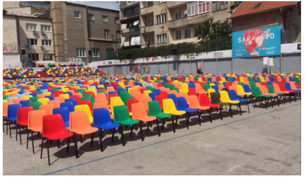 Ghế Nhựa Xếp Chồng Vinahardware Dành Cho Không Gian Công Cộng