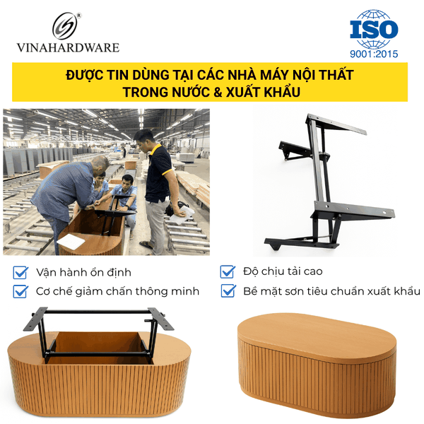 Tay nâng mặt bàn 50kg Vinahardware 1802.1.04056