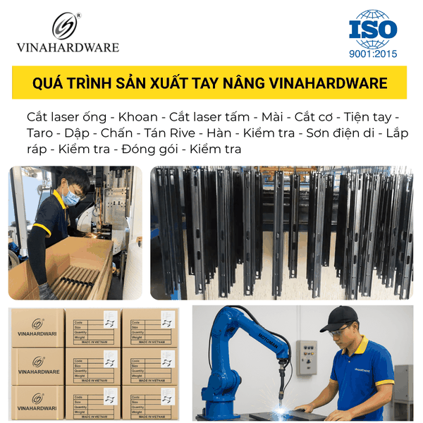 Tay nâng mặt bàn 50kg Vinahardware 1802.1.04056