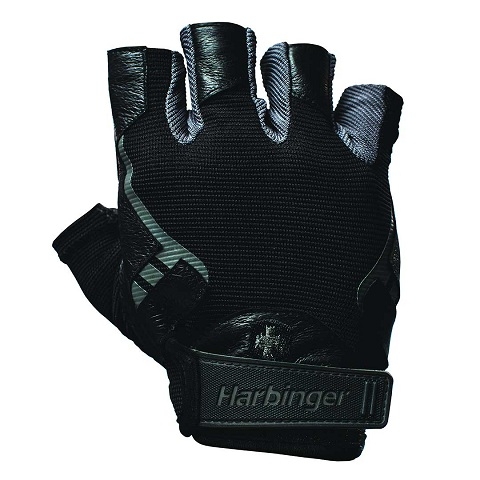 Harbinger Pro Gloves, Black/Grey