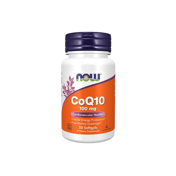 NOW CoQ10 | Coenzyme Q10 100 mg Cardiovascular Health